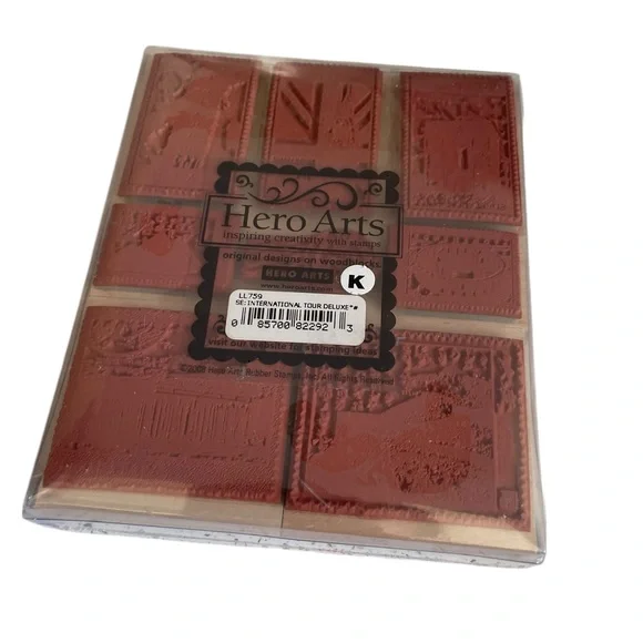 Hero Arts 2001 Collectors Edition International Tour Deluxe Rubber Stamps Paris - Picture 2 of 5